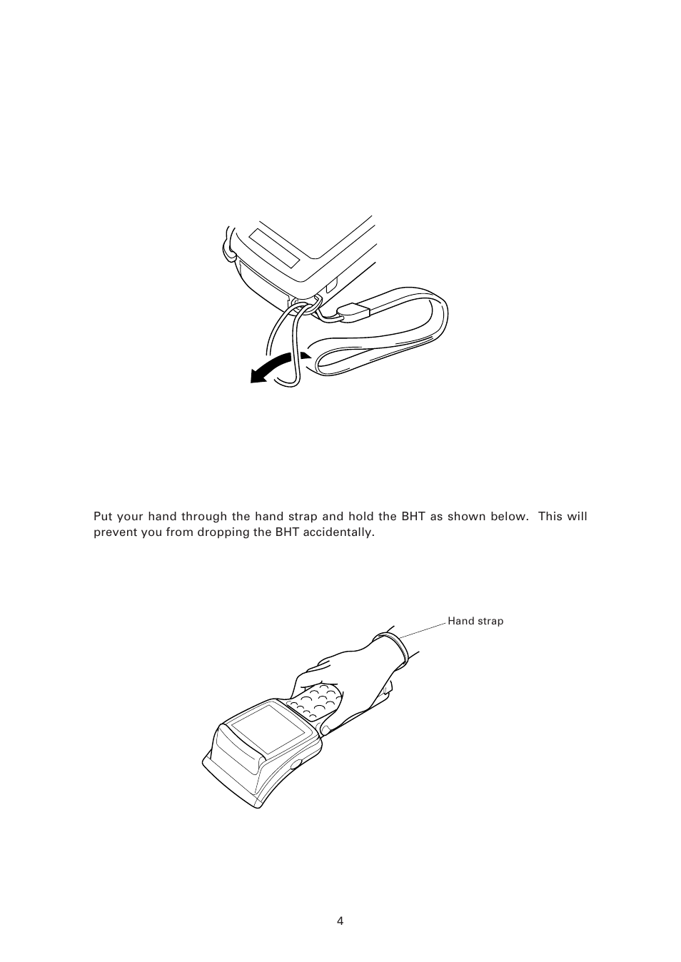 2 setting and using the hand strap | Denso BHT-7500 User Manual | Page 24 / 217