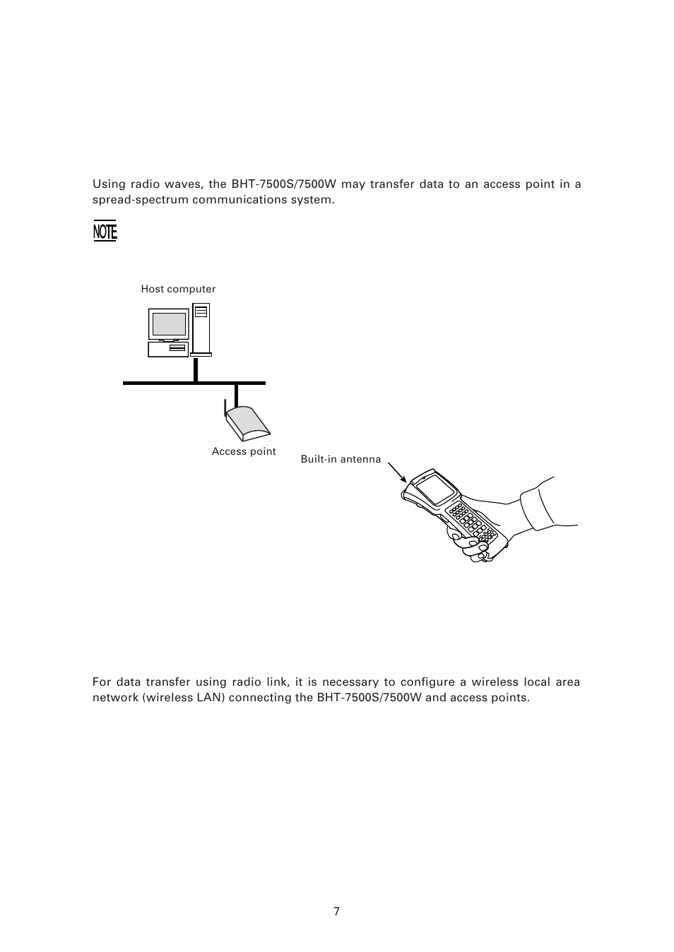 5 transferring data | Denso BHT-7500 User Manual | Page 27 / 217