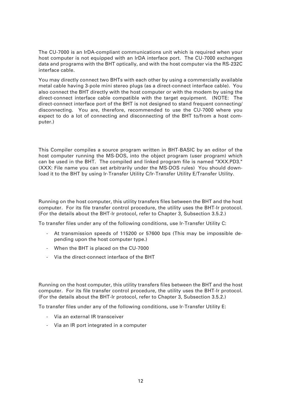 Denso BHT-7500 User Manual | Page 32 / 217