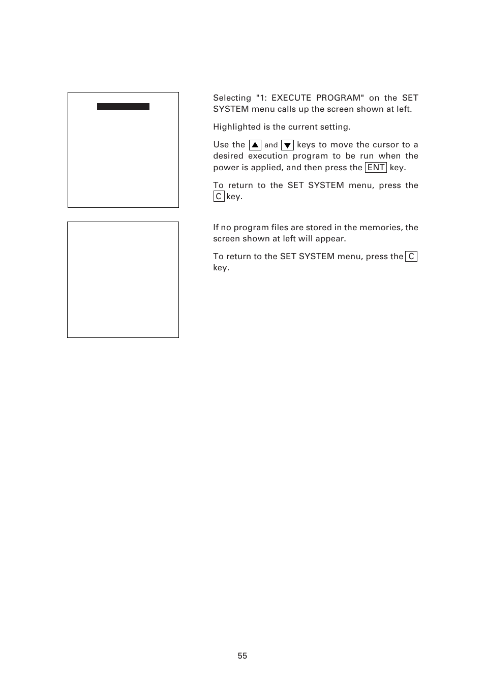 1] setting an execution program | Denso BHT-7500 User Manual | Page 75 / 217