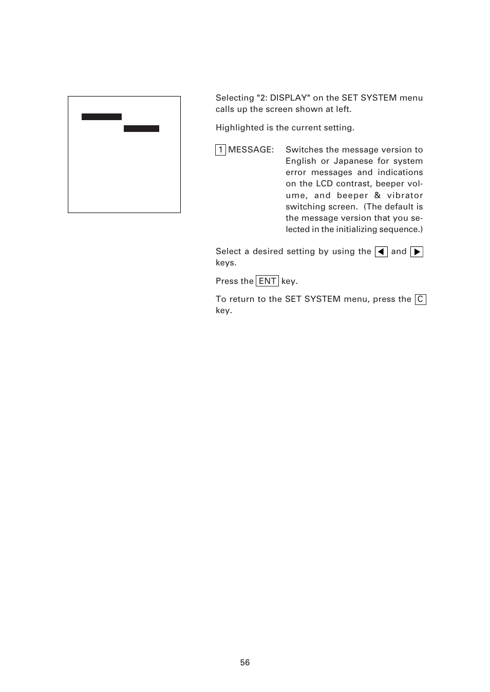 2] setting the message version | Denso BHT-7500 User Manual | Page 76 / 217