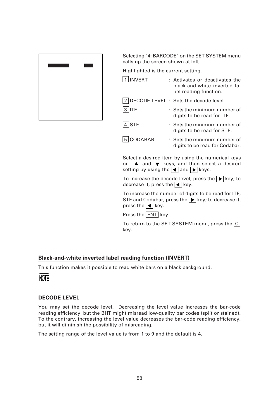 Denso BHT-7500 User Manual | Page 78 / 217