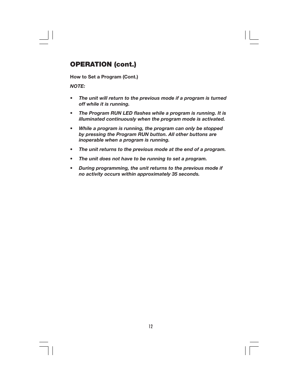 Operation (cont.) | Denso PRO 18 User Manual | Page 18 / 28