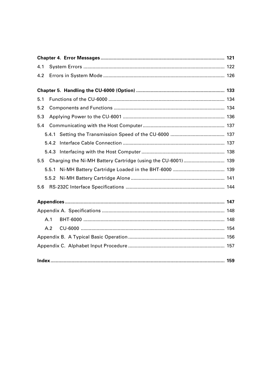 Denso BHT-6000 User Manual | Page 14 / 178