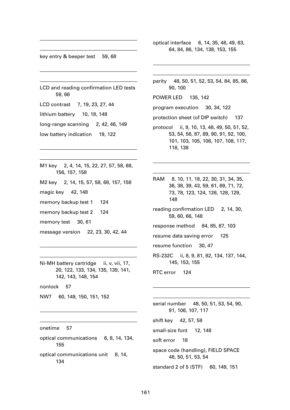 Denso BHT-6000 User Manual | Page 176 / 178