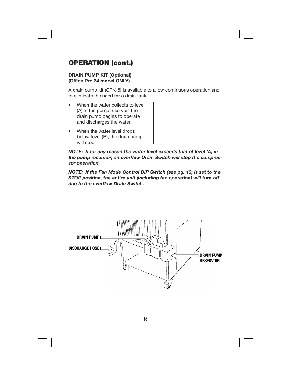 Operation (cont.) | Denso OFFICE PRO 12 User Manual | Page 22 / 76