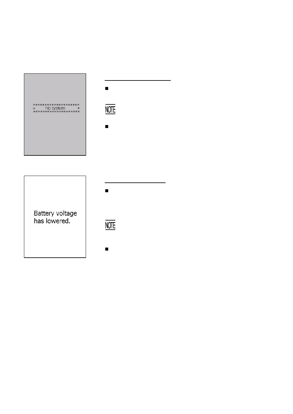 1 system errors, System errors | Denso BHT-400B-CE User Manual | Page 154 / 180