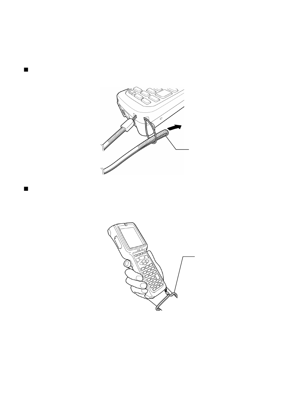 2 setting and using the hand strap and stylus, Setting and using the hand strap and stylus | Denso BHT-400B-CE User Manual | Page 24 / 180