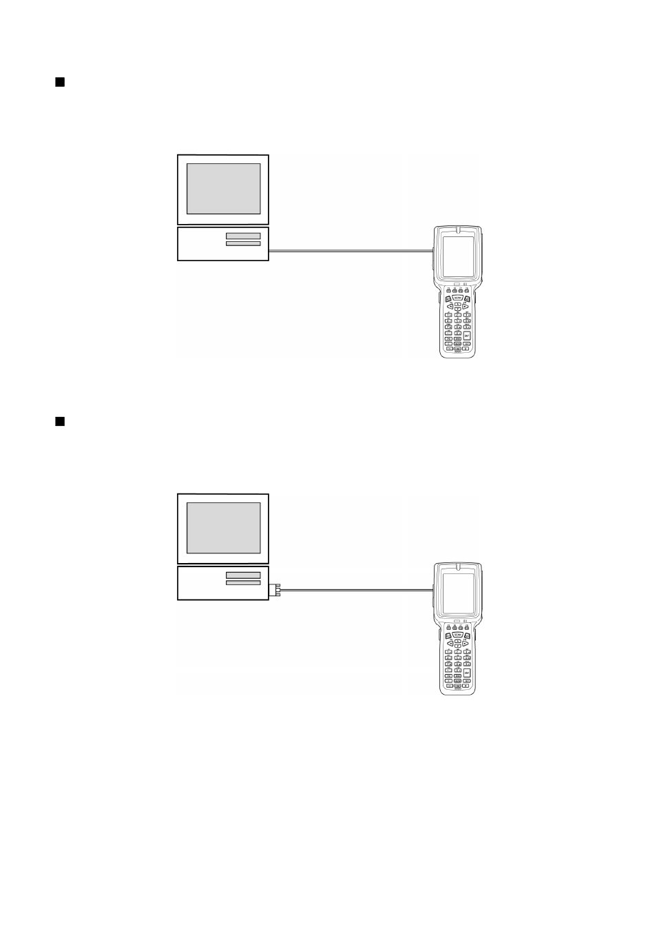 Using usb interface, Using connector interface | Denso BHT-400B-CE User Manual | Page 33 / 180