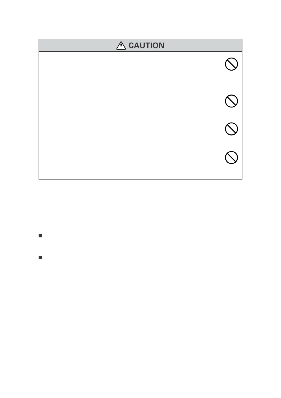 Caution | Denso BHT-100Q User Manual | Page 11 / 208