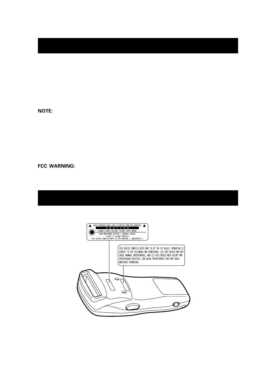 Labeling fcc regulations | Denso BHT-100Q User Manual | Page 13 / 208