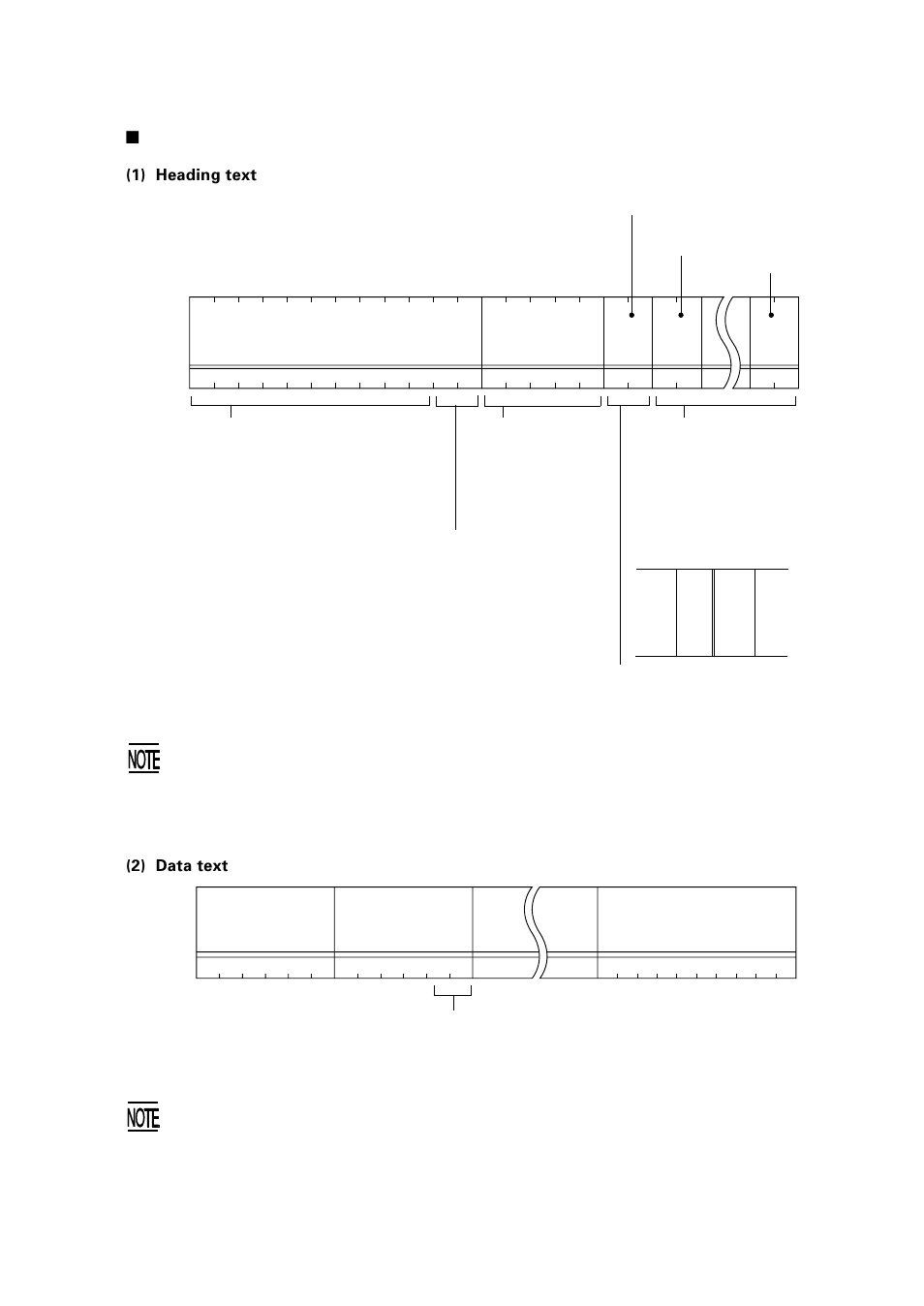 Data text format | Denso BHT-100Q User Manual | Page 137 / 208