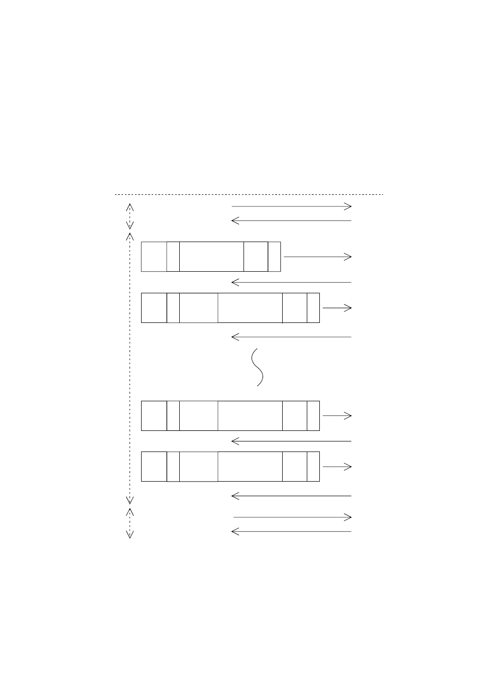 B.2 bht-ir protocol, 1 ] transmission control sequences, Bht-ir protocol | Transmission control sequences | Denso BHT-100Q User Manual | Page 189 / 208