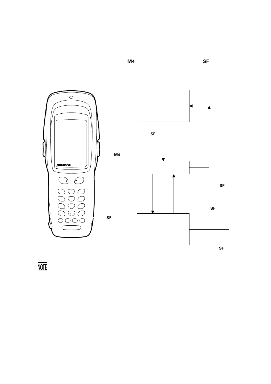 3 setting the backlight, Setting the backlight, M1 m2 | Denso BHT-100Q User Manual | Page 24 / 208