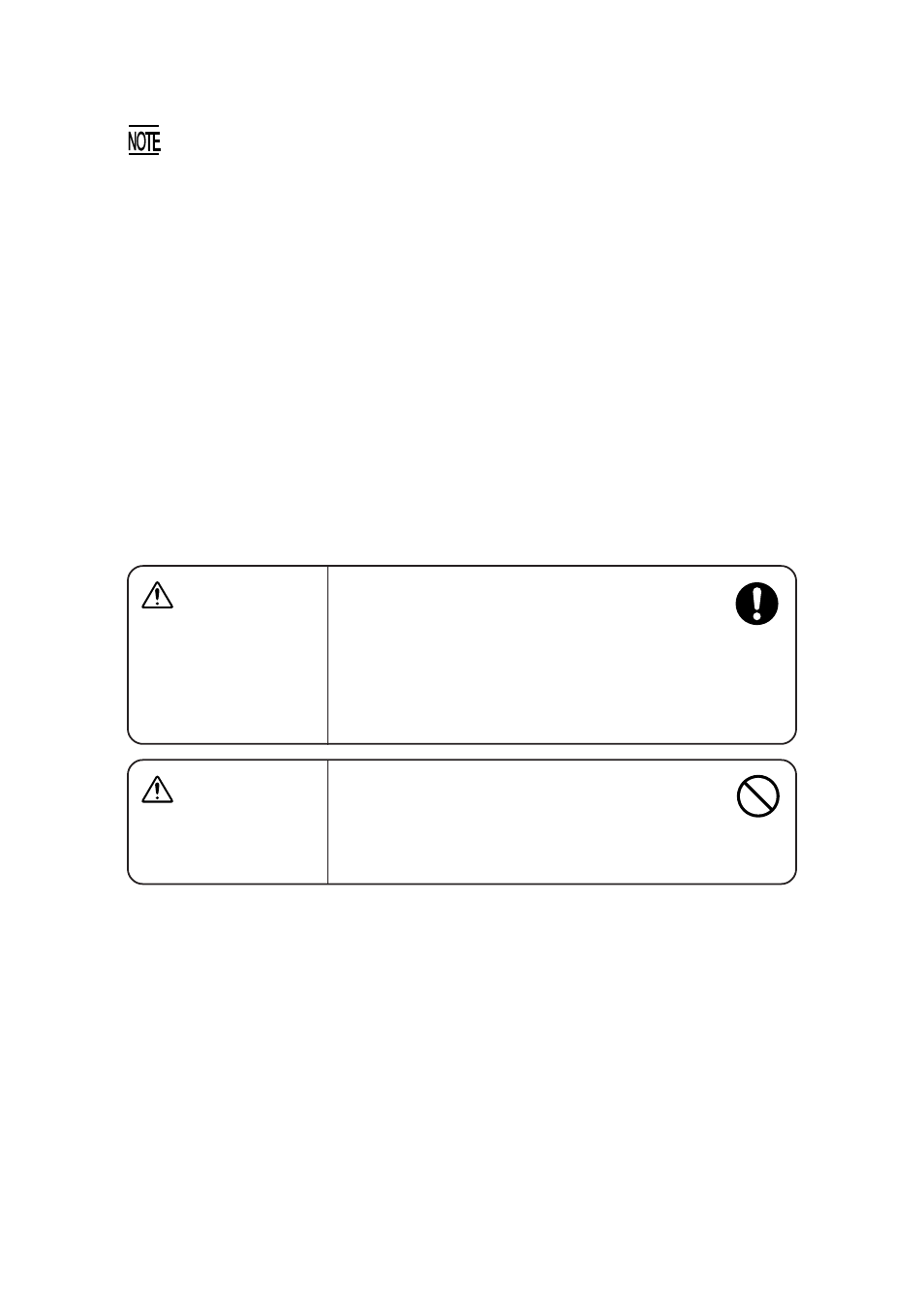 Warning, Caution | Denso BHT-100Q User Manual | Page 38 / 208