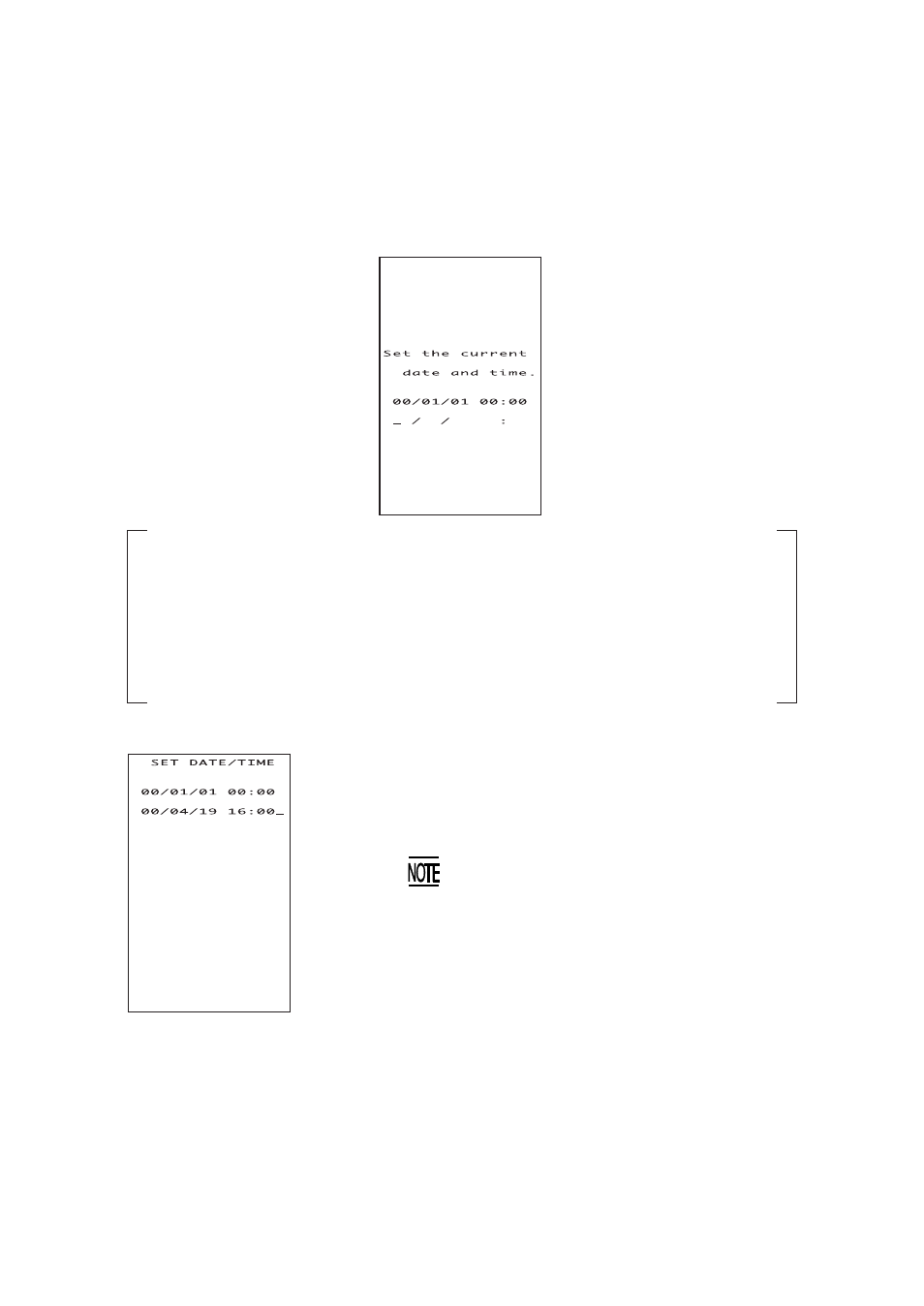 2 setting-up 2: setting the calendar clock, Setting-up 2: setting the calendar clock | Denso BHT-100Q User Manual | Page 39 / 208