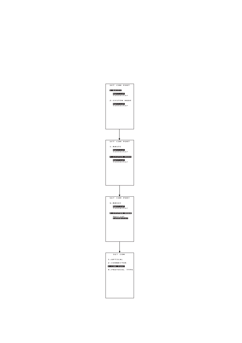 2 ] selecting a desired setting, Selecting a desired setting | Denso BHT-100Q User Manual | Page 60 / 208