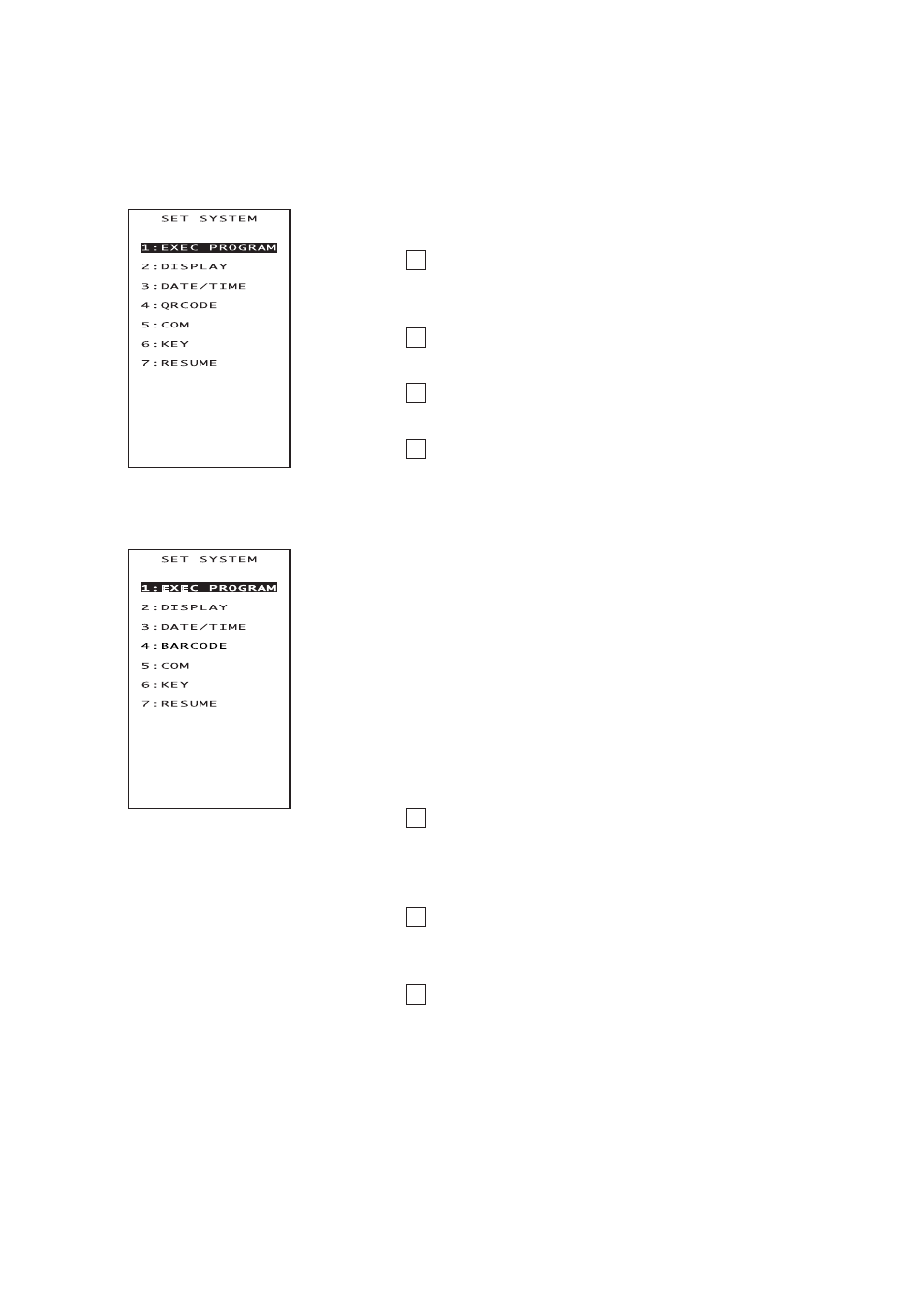 4 ] system environment setting, System environment setting | Denso BHT-100Q User Manual | Page 70 / 208