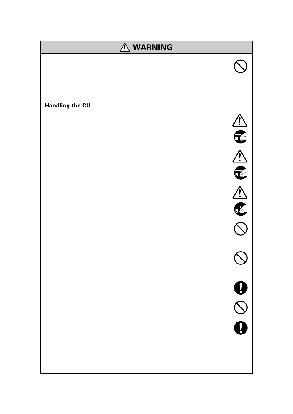 Warning | Denso BHT-100Q User Manual | Page 8 / 208