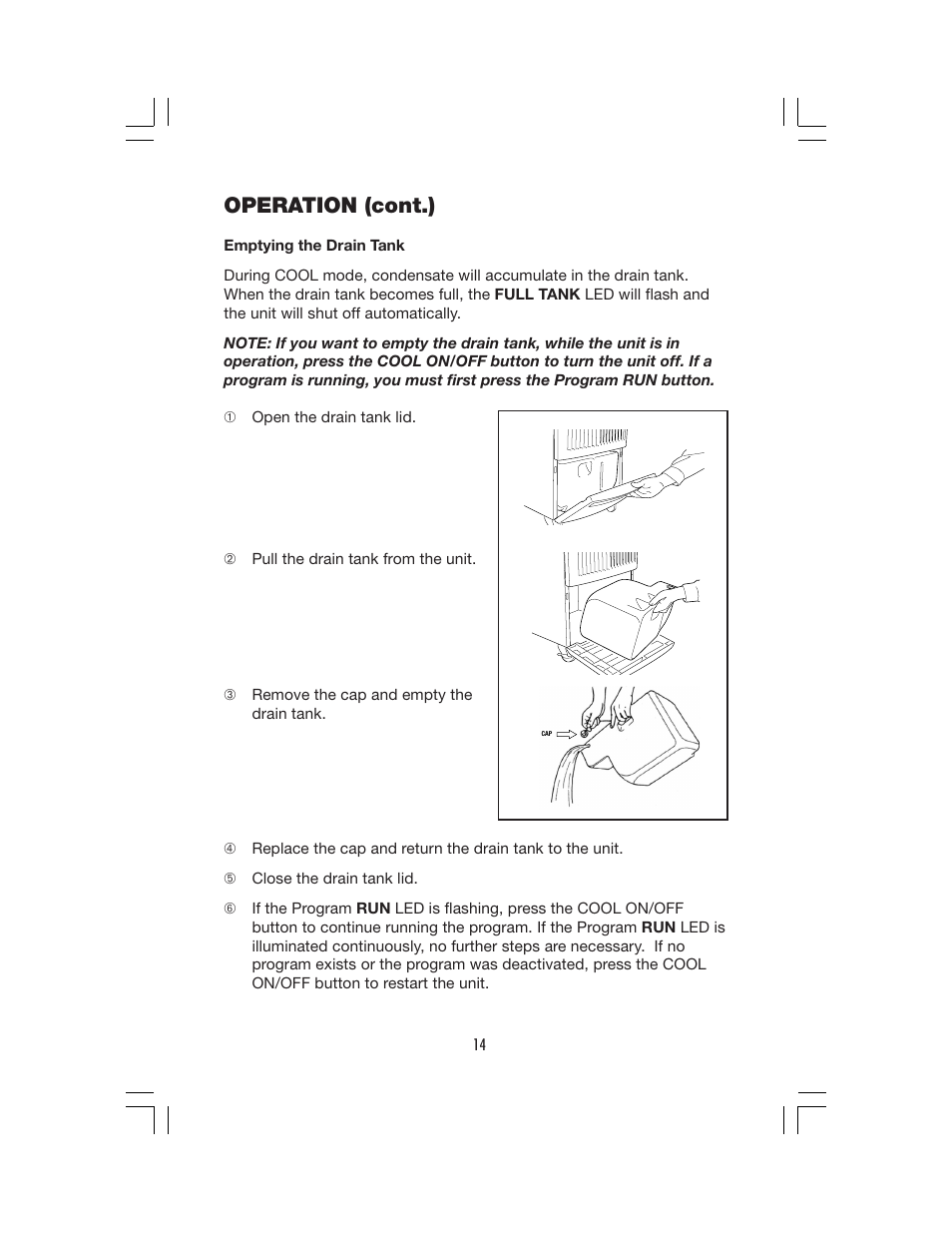 Operation (cont.) | Denso OFFICE PRO 18 User Manual | Page 20 / 28