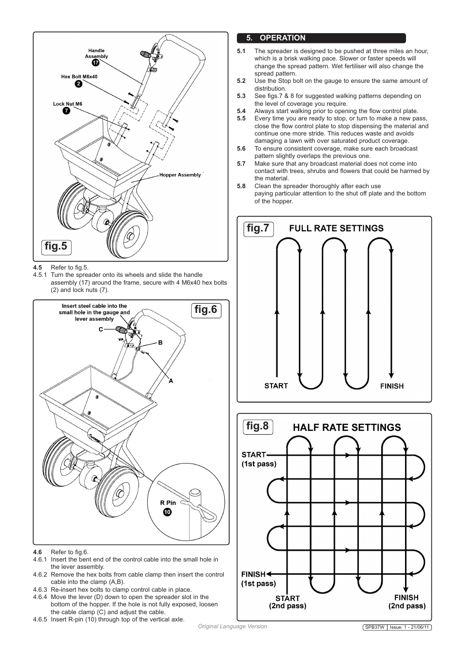 Fig.8 fig.5 fig.7, Fig.6 | Sealey SPB37W User Manual | Page 3 / 4
