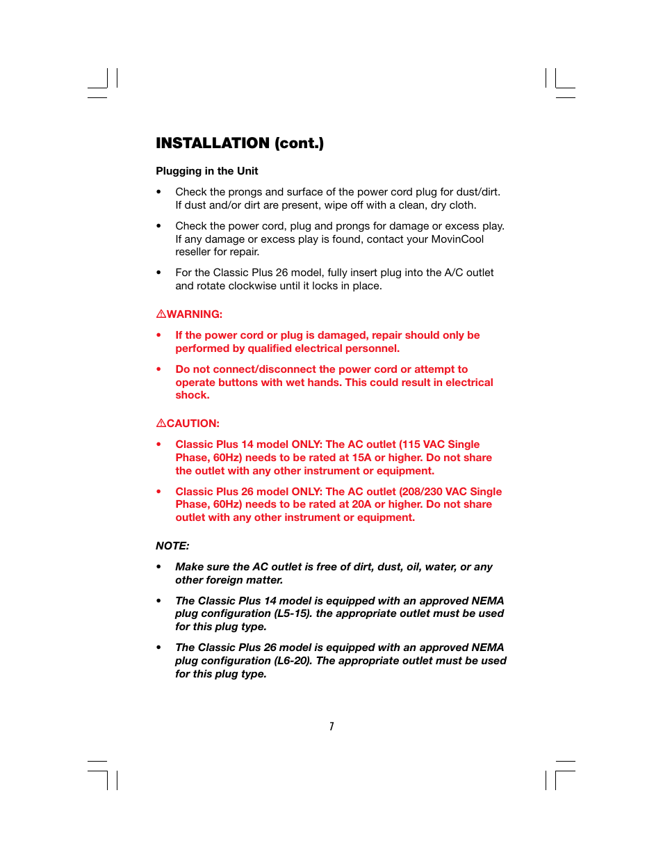 Installation (cont.) | Denso CLASSIC PLUS 14 User Manual | Page 13 / 26