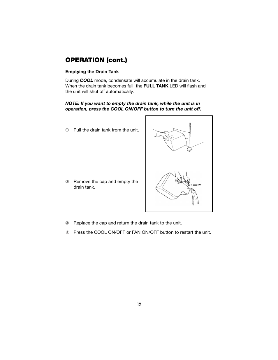 Operation (cont.) | Denso CLASSIC PLUS 14 User Manual | Page 18 / 26