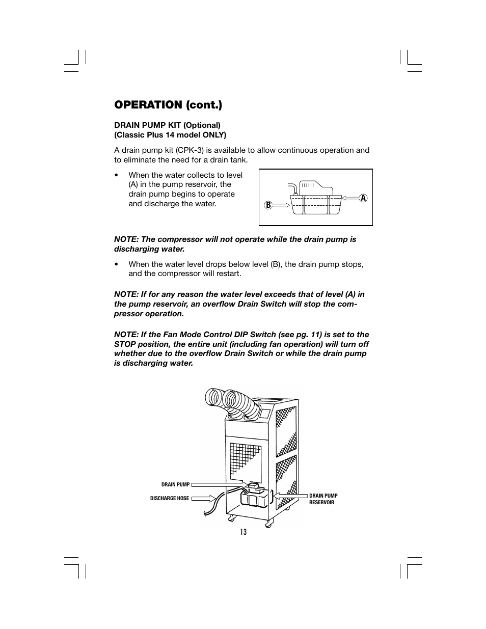 Operation (cont.) | Denso CLASSIC PLUS 14 User Manual | Page 19 / 26