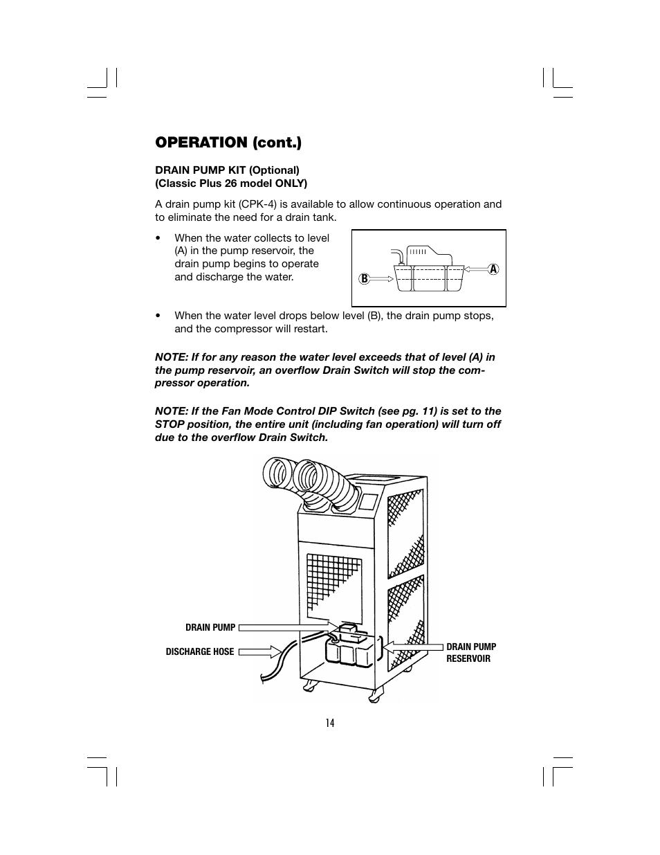 Operation (cont.) | Denso CLASSIC PLUS 14 User Manual | Page 20 / 26