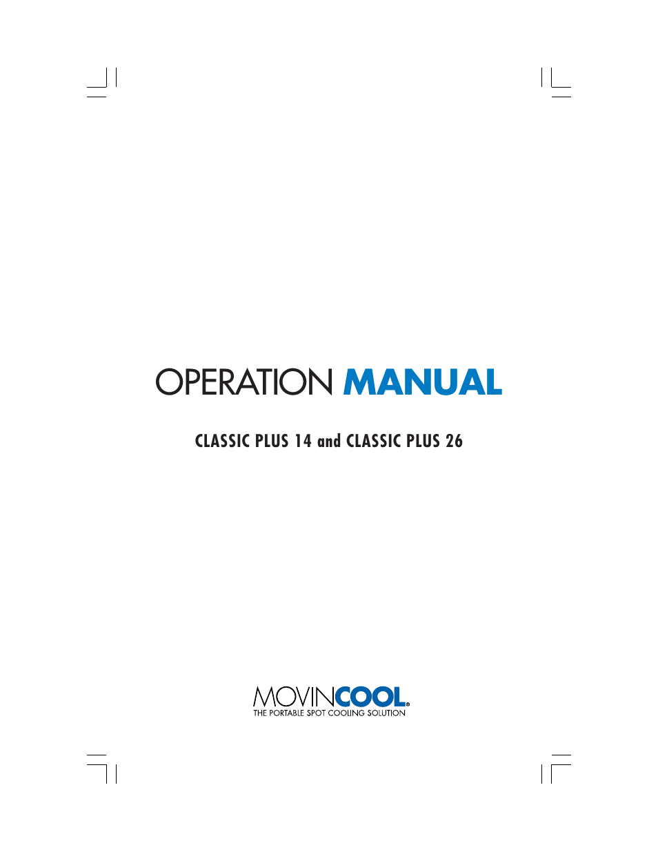 Operation manual | Denso CLASSIC PLUS 14 User Manual | Page 3 / 26