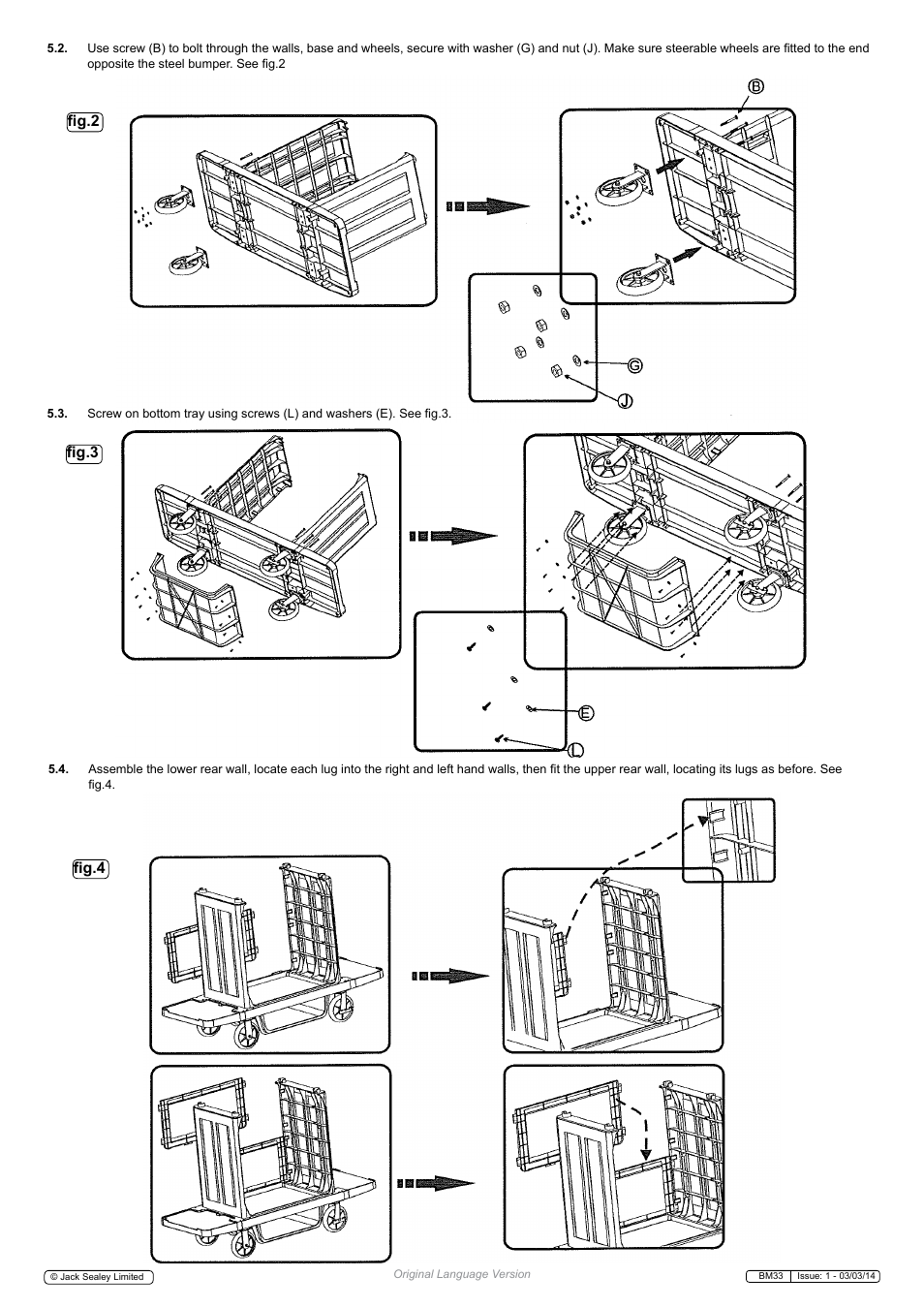 Fig.2, Fig.3, Fig.4 | Sealey BM33 User Manual | Page 2 / 4