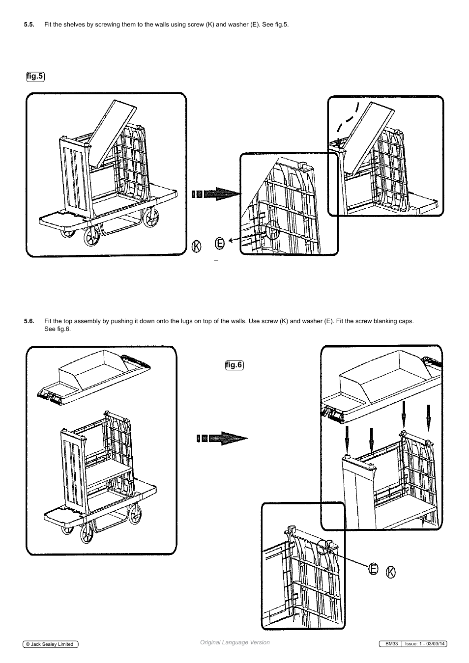 Fig.5 fig.6 | Sealey BM33 User Manual | Page 3 / 4