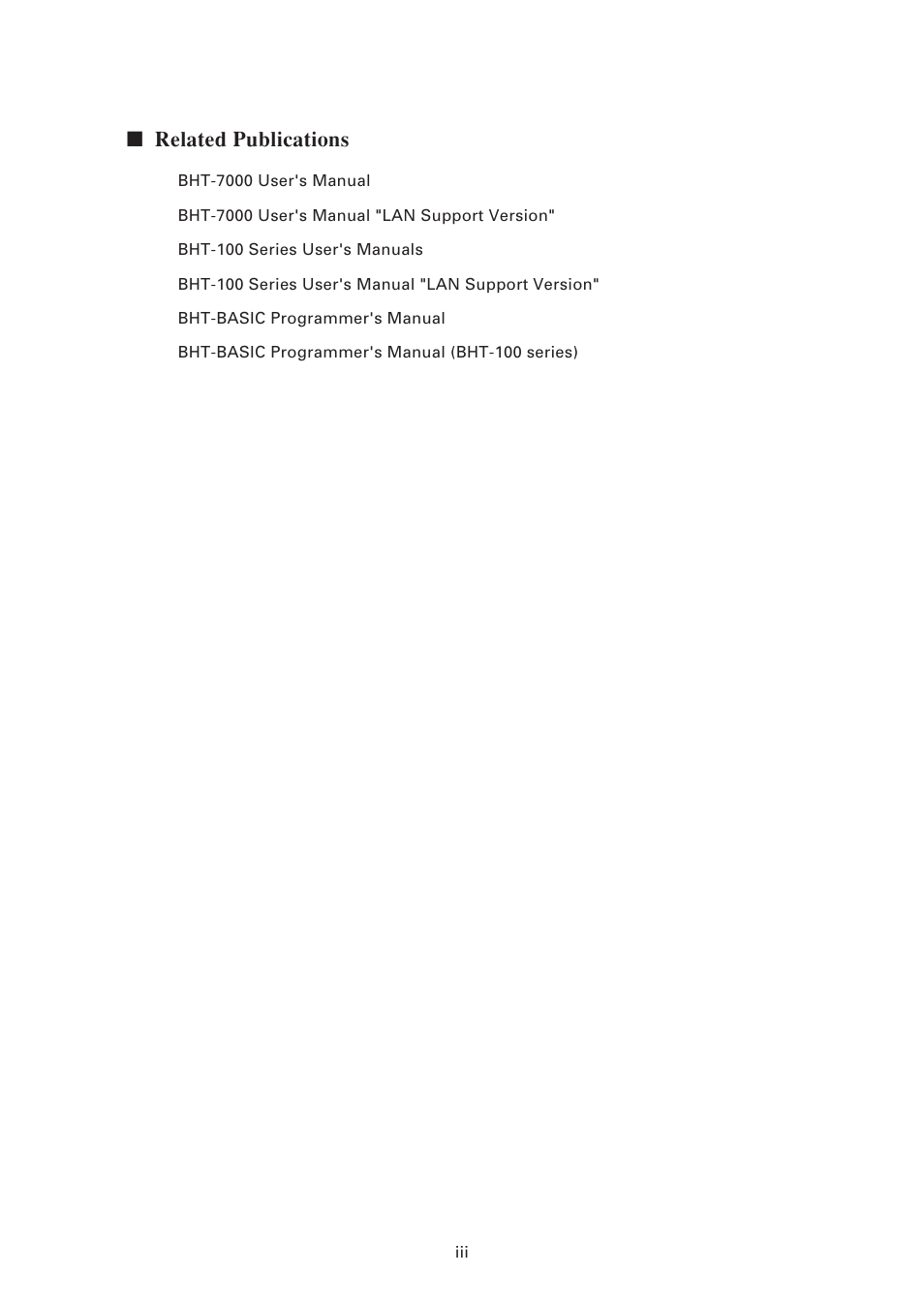 Related publications | Denso CU-7011 User Manual | Page 5 / 23