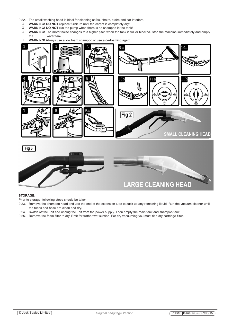 Sealey PC310 User Manual | Page 6 / 8