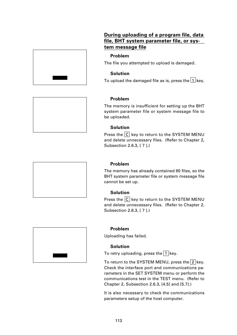 Denso BHT-7000 User Manual | Page 129 / 175