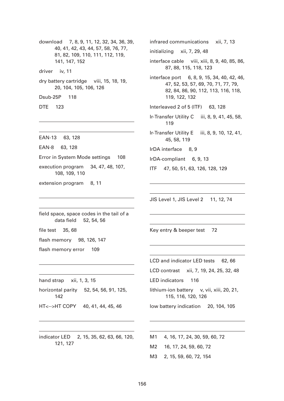 Denso BHT-7000 User Manual | Page 172 / 175