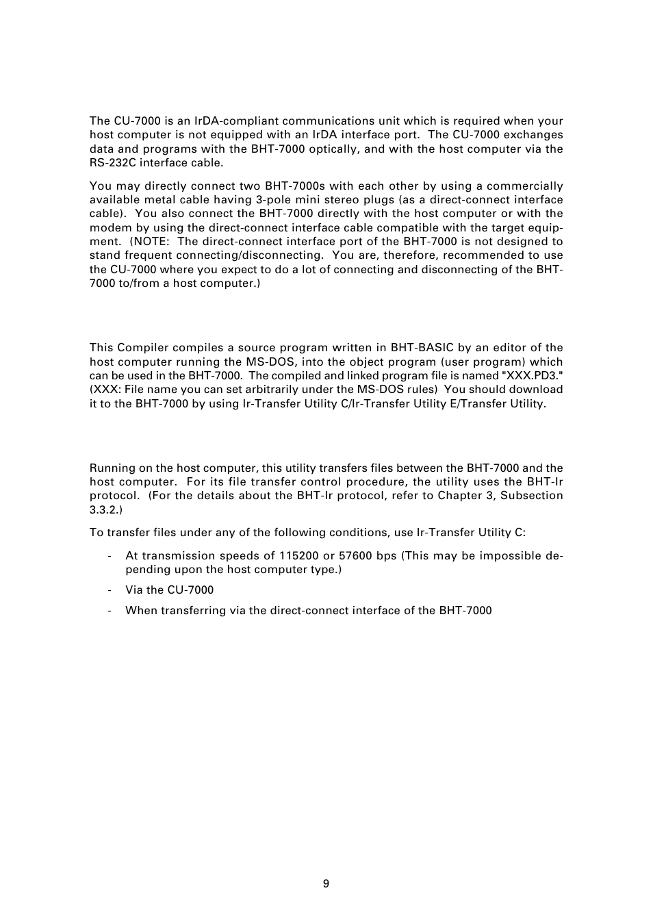 Denso BHT-7000 User Manual | Page 25 / 175