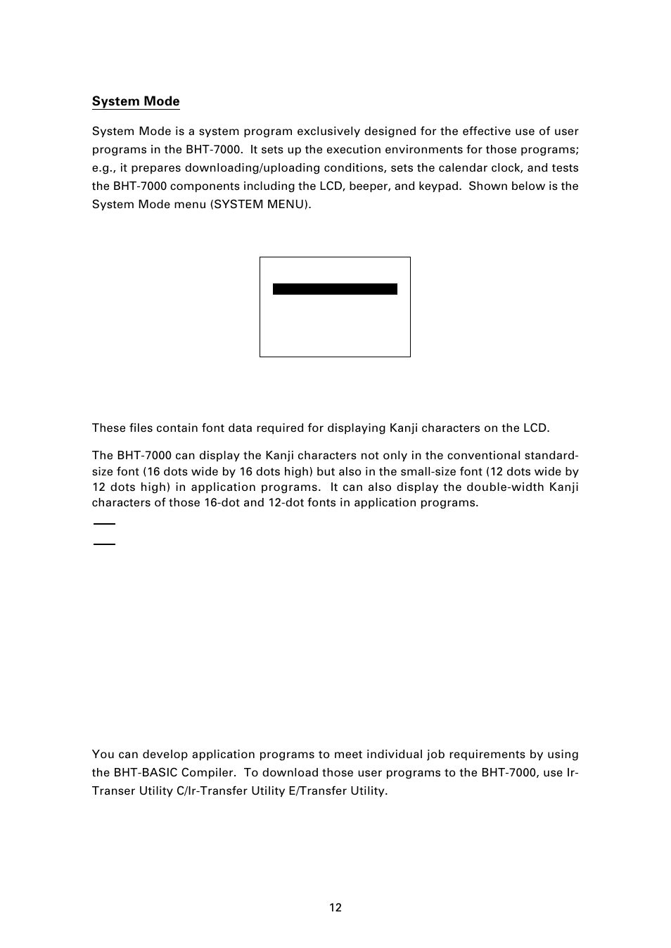 Denso BHT-7000 User Manual | Page 28 / 175