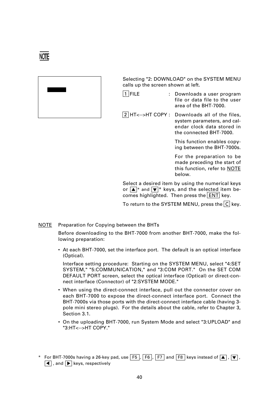 2 ] downloading | Denso BHT-7000 User Manual | Page 56 / 175