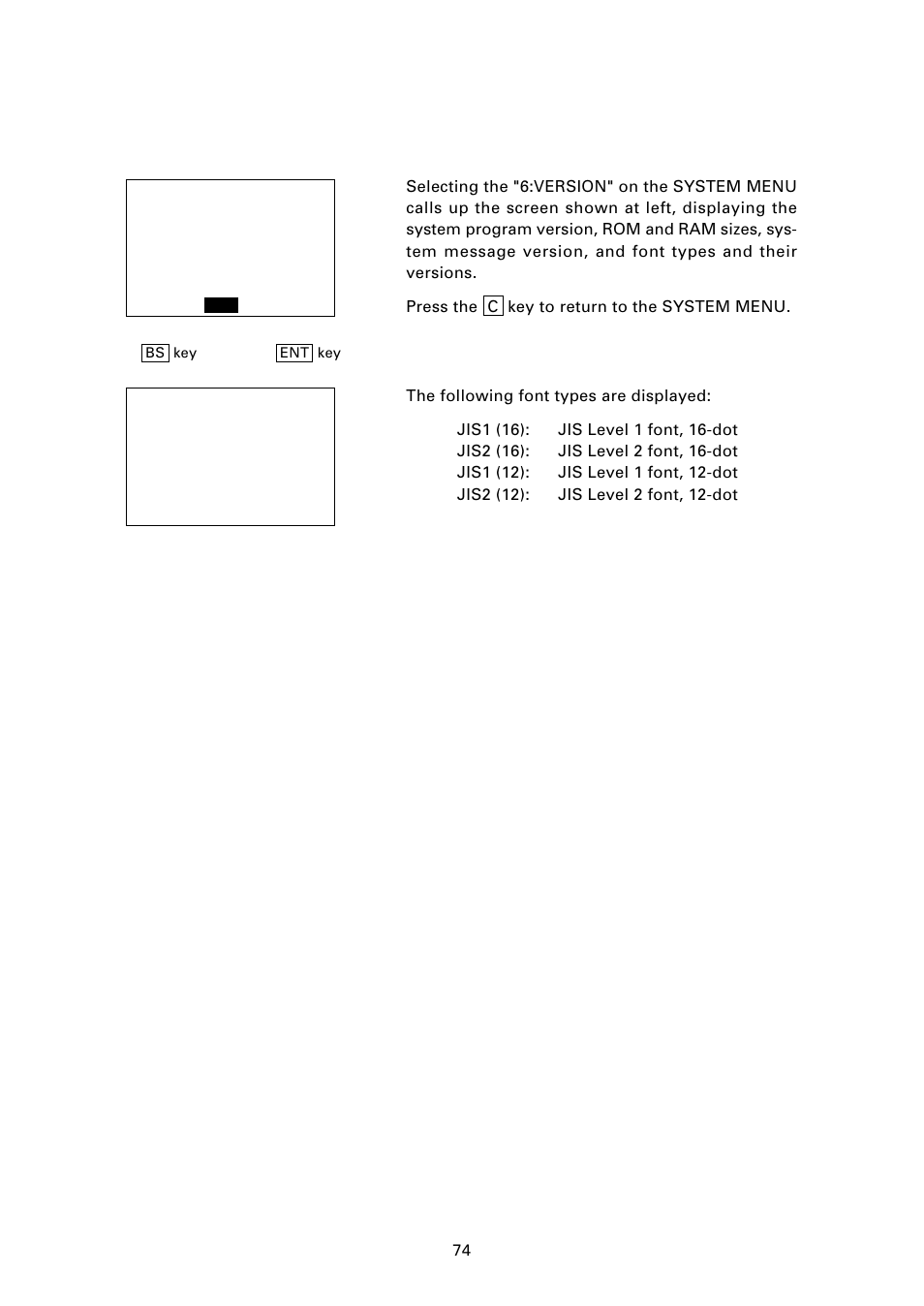 6 ] system information | Denso BHT-7000 User Manual | Page 90 / 175