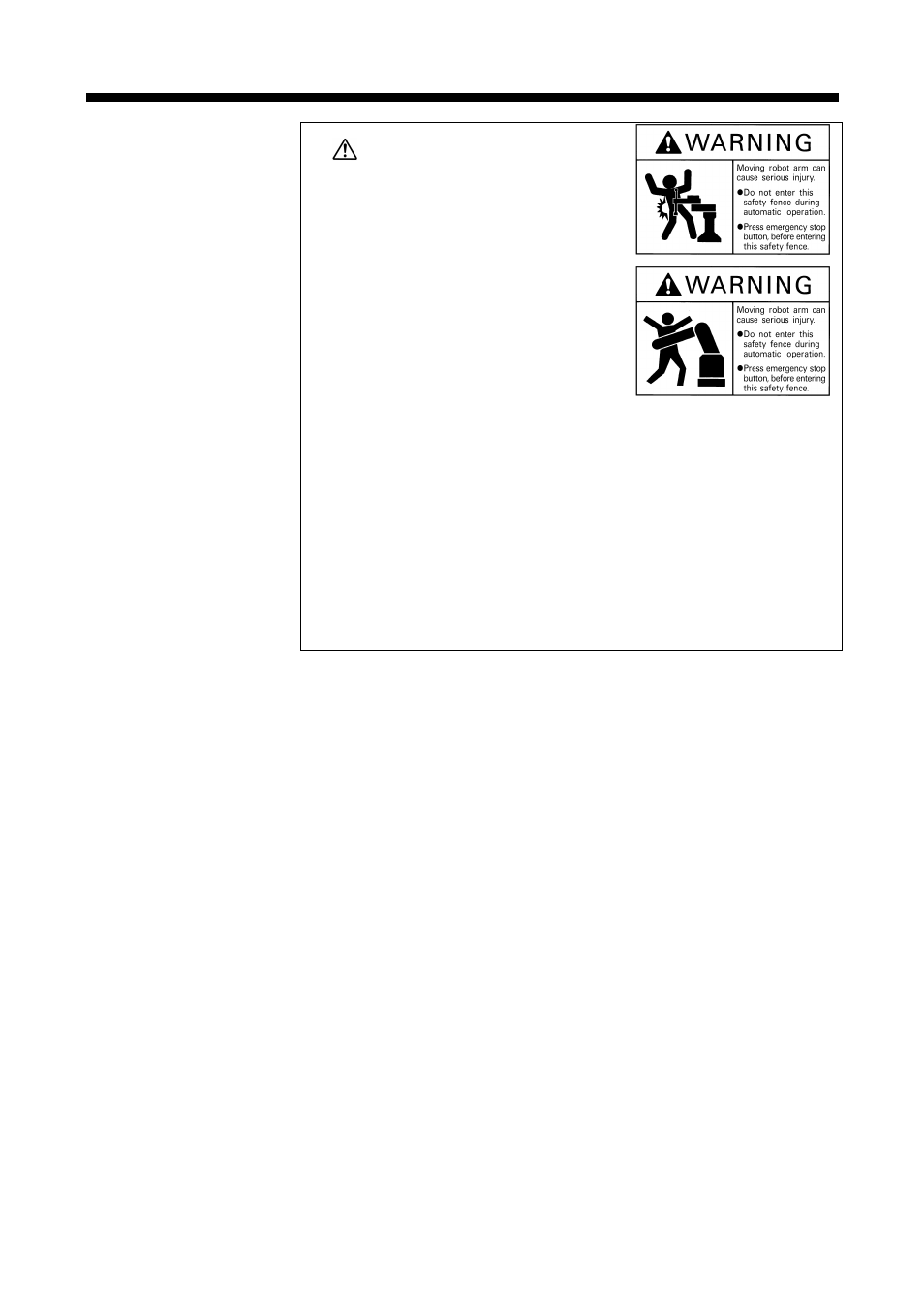 Precautions while robot is running | Denso RC5 User Manual | Page 12 / 176