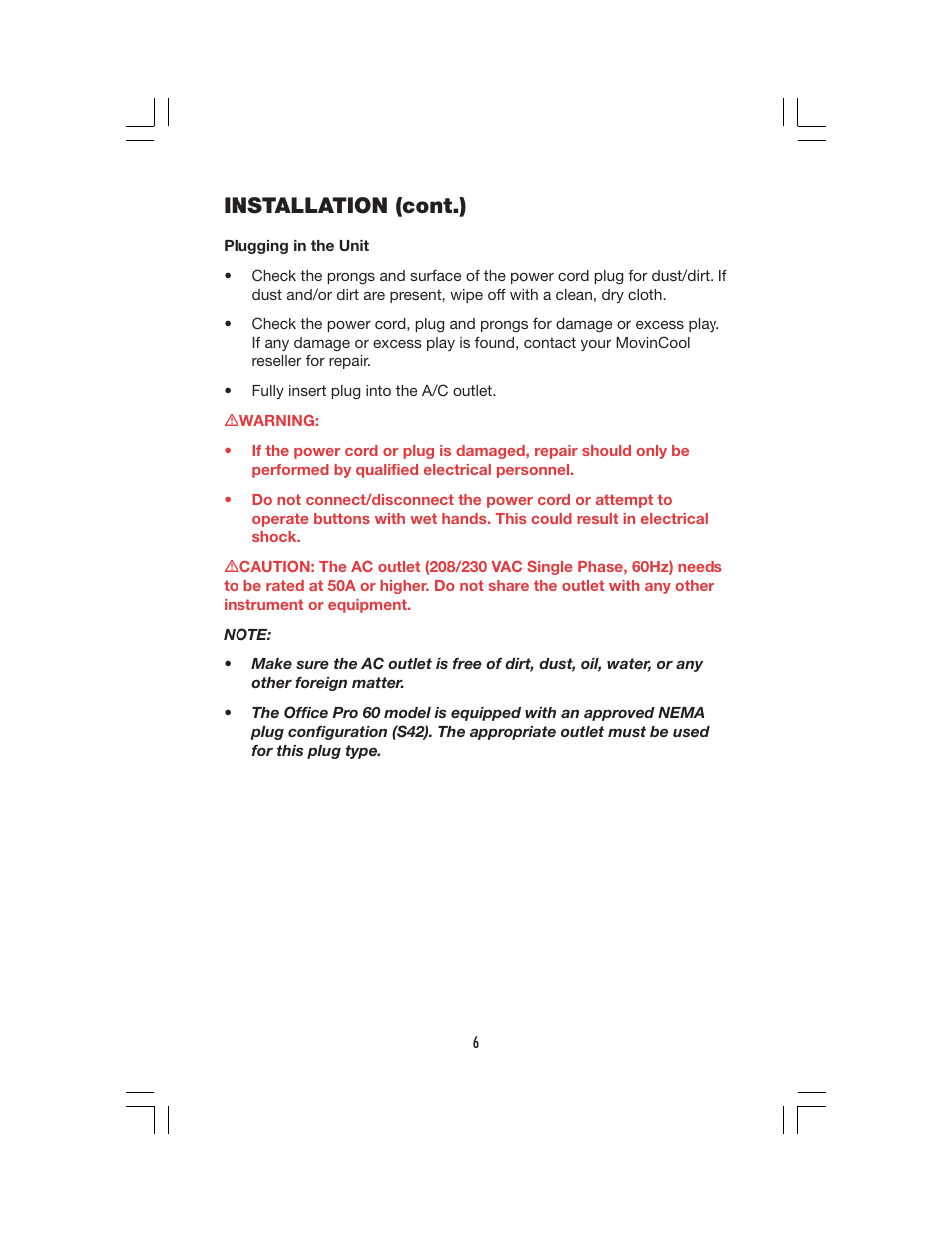 Installation (cont.) | Denso PRO 60 User Manual | Page 12 / 28