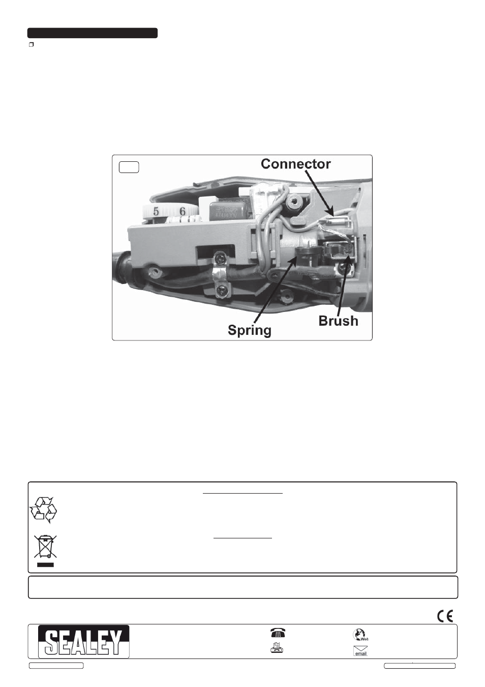 Maintenance fig.2 | Sealey DAS149 User Manual | Page 3 / 4