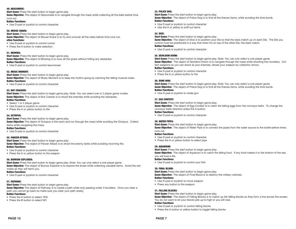 DreamGEAR 101 Wireless User Manual | Page 7 / 8