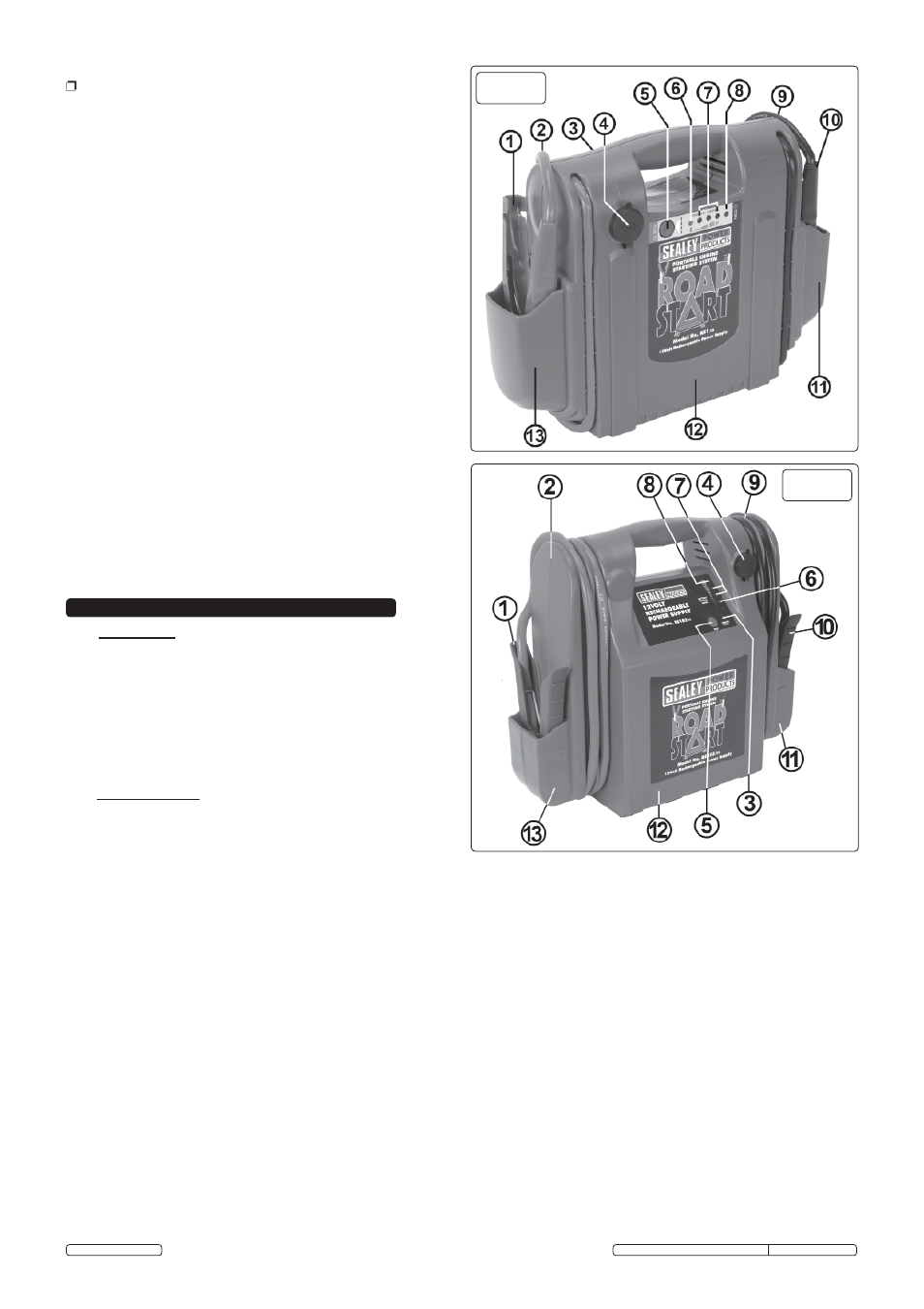 Fi g.2 fi g.1 | Sealey RS1 User Manual | Page 2 / 5