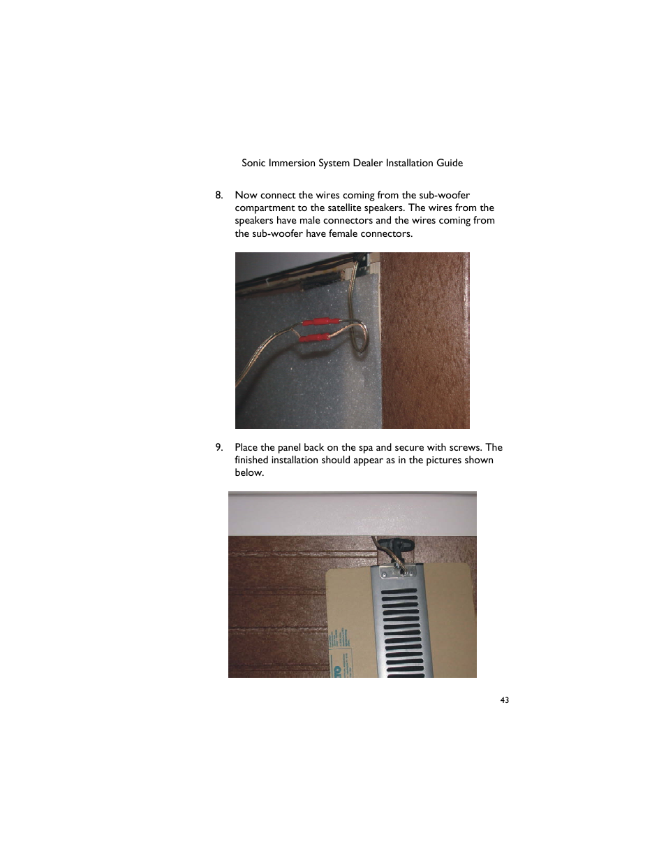 Dimension One Spas 01510-1030 User Manual | Page 47 / 50