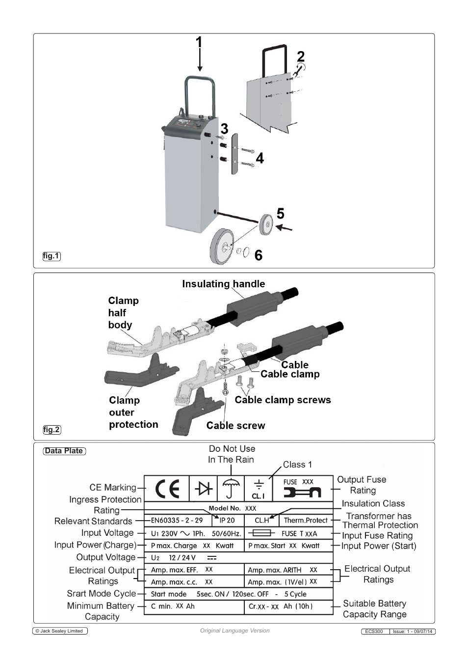 Sealey ECS300 User Manual | Page 3 / 7