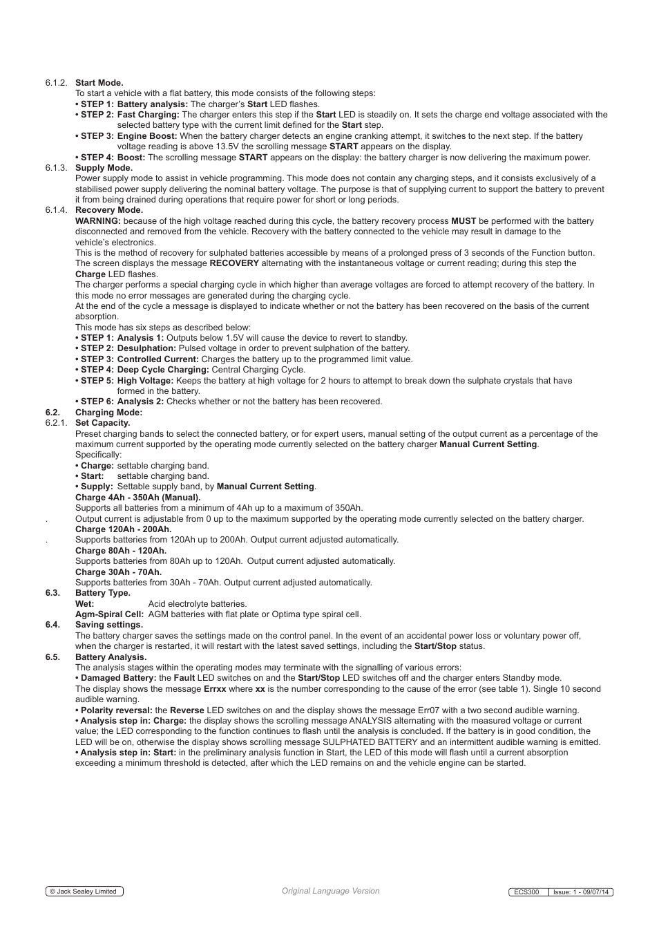 Sealey ECS300 User Manual | Page 5 / 7
