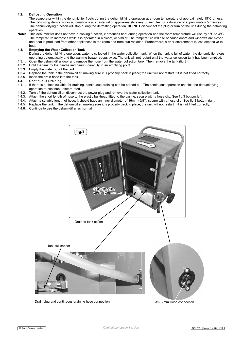 Fig.3 | Sealey SDH70 User Manual | Page 3 / 4