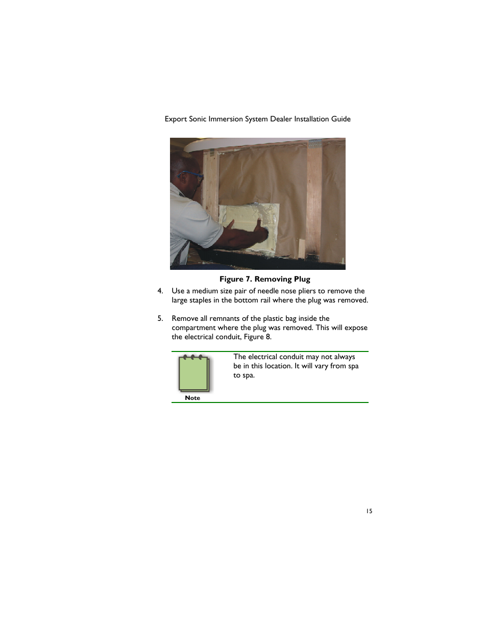 Dimension One Spas 01510-1030E Rev A User Manual | Page 19 / 54